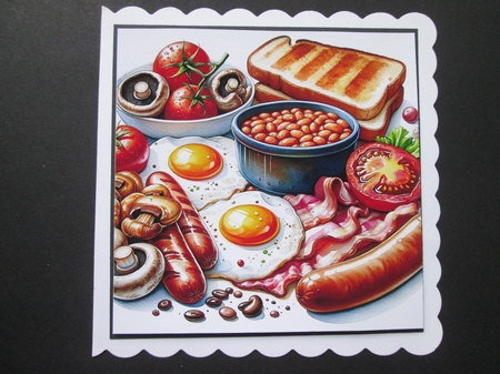 Delicious English Breakfast by BELINDA ABRAHAM