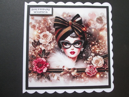 Retro Lady 3 by BELINDA ABRAHAM