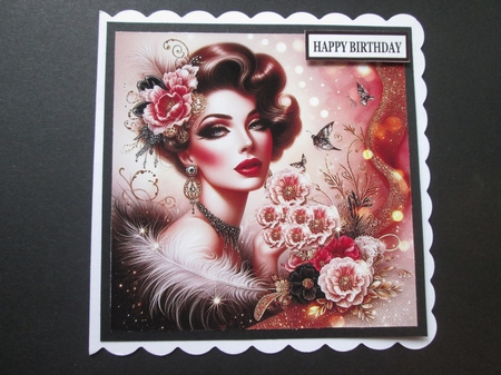 Retro Lady 3 by BELINDA ABRAHAM