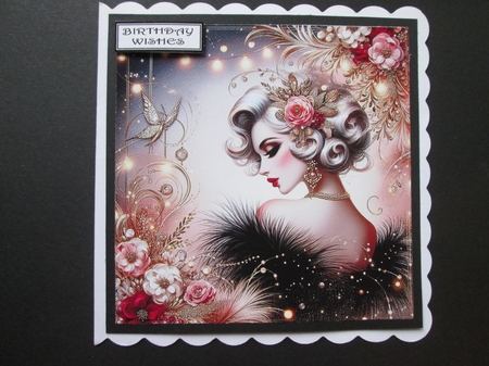 Retro Lady 3 by BELINDA ABRAHAM