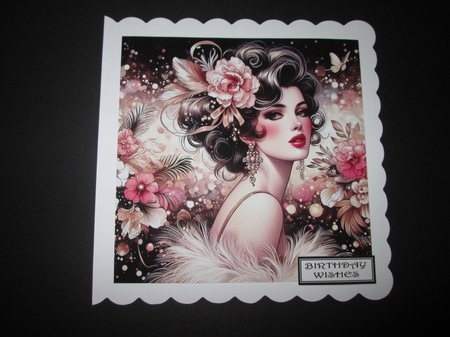 Retro Lady 4 by BELINDA ABRAHAM