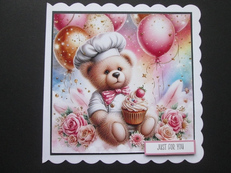 Teddy Birthday Chef by BELINDA ABRAHAM