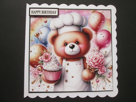 Teddy Birthday Chef by BELINDA ABRAHAM