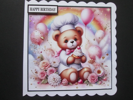 Teddy Birthday Chef by BELINDA ABRAHAM