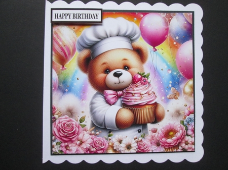 Teddy Birthday Chef by BELINDA ABRAHAM