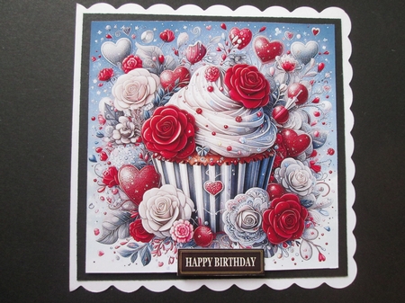 Valentine Cupcakes by BELINDA ABRAHAM