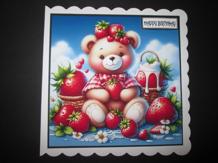 Strawbeary by BELINDA ABRAHAM