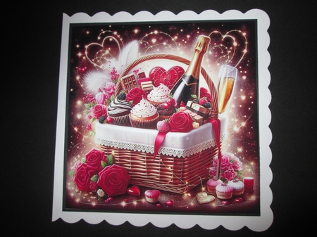 Love Basket by BELINDA ABRAHAM