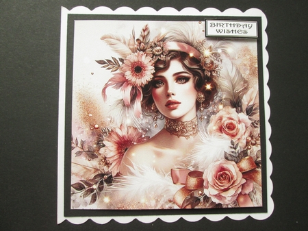 Gatsby Lady by BELINDA ABRAHAM