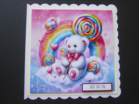 Lollypop Sky Teddy Bears  by BELINDA ABRAHAM
