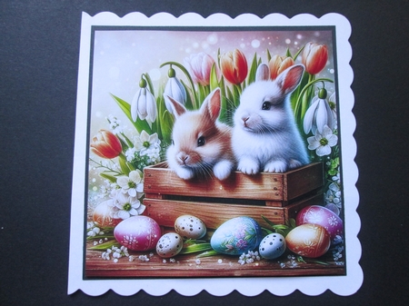 Easter Bunnies by BELINDA ABRAHAM