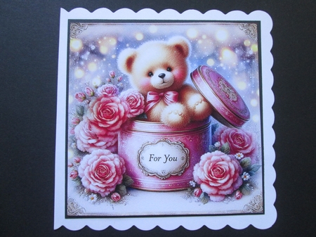 Just For You Teddy Tub 2 by BELINDA ABRAHAM