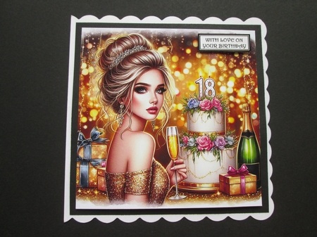 18th Party Girl by BELINDA ABRAHAM