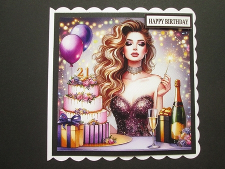 21st Party Girl by BELINDA ABRAHAM