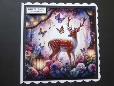 Forest Deer by BELINDA ABRAHAM