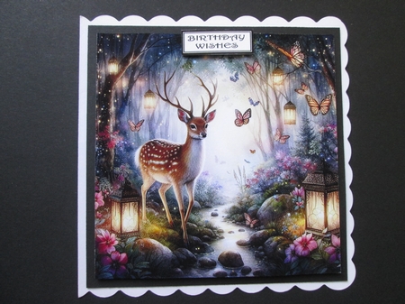 Forest Deer by BELINDA ABRAHAM