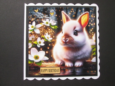 Waterside Bunnie by BELINDA ABRAHAM
