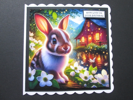 Waterside Bunnie by BELINDA ABRAHAM