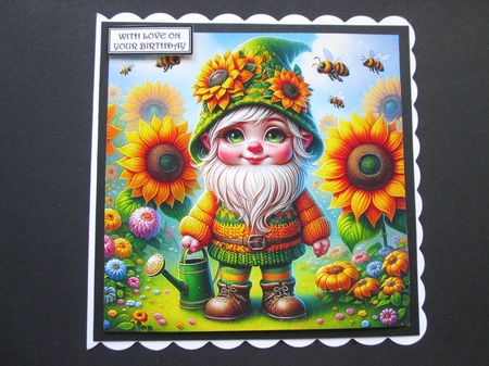 Sunflower Gnomes by BELINDA ABRAHAM