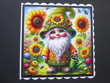 Sunflower Gnomes by BELINDA ABRAHAM