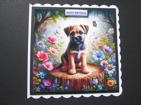 Tree Stump Pups 2 by BELINDA ABRAHAM