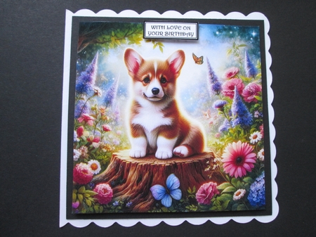 Tree Stump Pups 5 by BELINDA ABRAHAM
