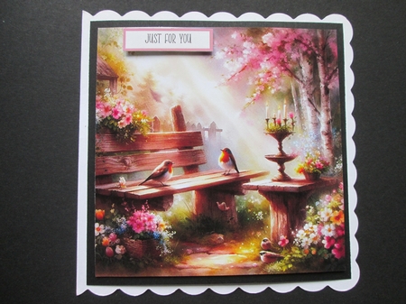 Beautiful Bird Garden  by BELINDA ABRAHAM