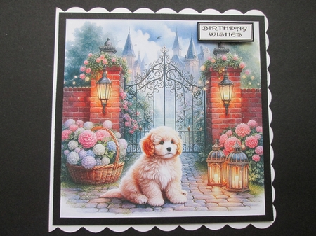 Secret Garden Gate Pups 1 by BELINDA ABRAHAM