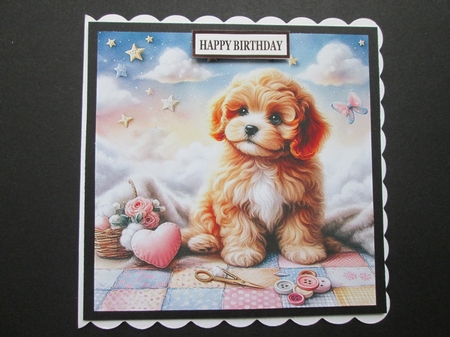 CottonFlower Pups 3 by BELINDA ABRAHAM