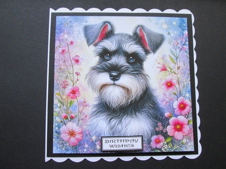 Enchanted Whimsical Garden Pups 5 by BELINDA ABRAHAM
