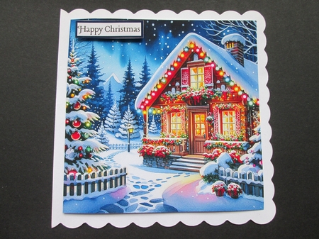 Festive Cottage by BELINDA ABRAHAM