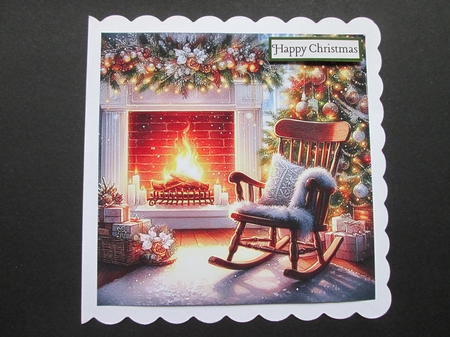 Christmas Rocking Chairs by BELINDA ABRAHAM