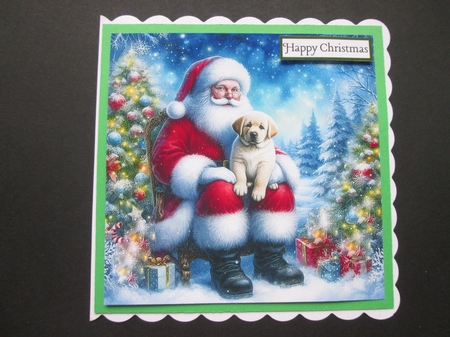 Santa Pup by BELINDA ABRAHAM