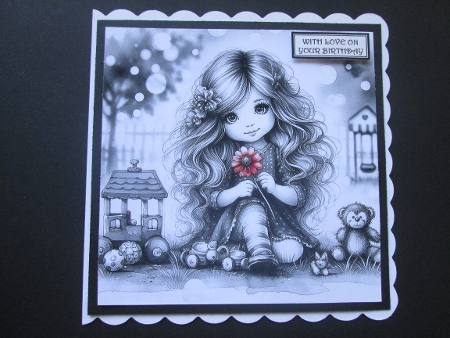 My Red Flower by BELINDA ABRAHAM