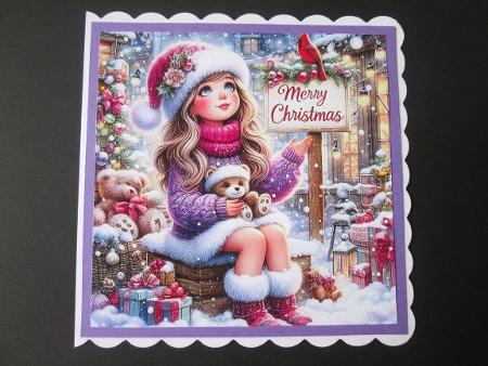 Its Snowing by BELINDA ABRAHAM
