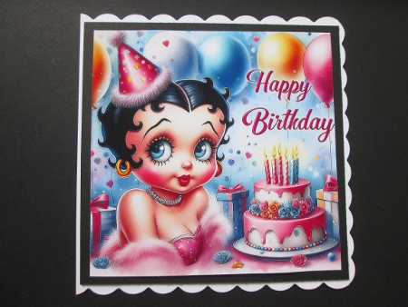Bettie Boop Birthday by BELINDA ABRAHAM