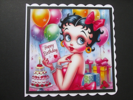 Bettie Boop Birthday by BELINDA ABRAHAM