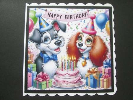 Lady and the Tramp Birthday by BELINDA ABRAHAM