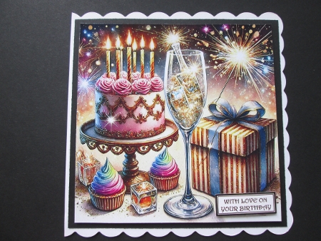 Birthday Glass by BELINDA ABRAHAM