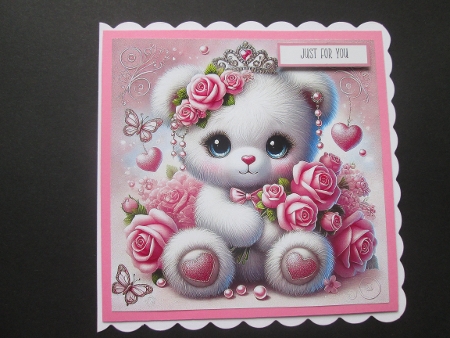 Valentine Teddy by BELINDA ABRAHAM