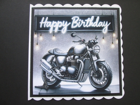 Happy birthday biker 2 by BELINDA ABRAHAM