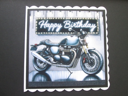 Happy birthday biker 2 by BELINDA ABRAHAM