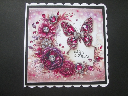 Happy birthday butterfly by BELINDA ABRAHAM