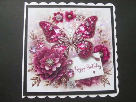 Happy birthday butterfly by BELINDA ABRAHAM