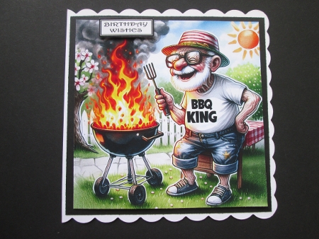 Bbq king by BELINDA ABRAHAM