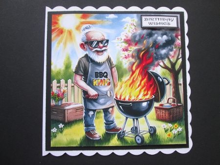 Bbq king by BELINDA ABRAHAM