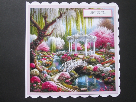 Oriental Garden by BELINDA ABRAHAM