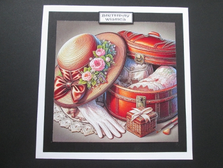 Vintage Travel Hat Box by BELINDA ABRAHAM