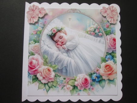Baby Christening - Illustrations for Cards by BELINDA ABRAHAM