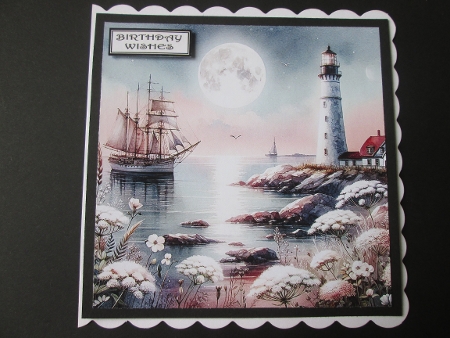 Classic Lighthouse - Illustrations for Cards by BELINDA ABRAHAM
